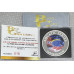 1oz SILVER 999.9 FINE - 2025 AQUATIC SERIES OF SOUTH AFRICA "POWDER BLUE SURGEON" COLORIZED-CERTIFIED & MINT BAG