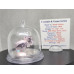 1oz PURE 999.9 SILVER CRYSTALS & GEMS COLORIZED SERIES IN DOME "SWAROVSKI MINI MO COW" CERTIFIED & BOXED TENDER PINK