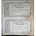 GOVERNMENT SEQUENTIAL NOTES 5 POND - PRETORIA - SPADE BORDER NO "NO." 2296-2297 CIRCULATED VF-XF