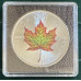 1oz SILVER FINE 999.9 -CANADA MAPLE COLORISED MAPLE LEAF