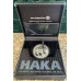 1oz SILVER 999.9 FINE - ALL BLACKS HAKA PROOF COLORISED $1 NEW ZEALAND COIN - AS ISSUED