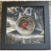 3oz SILVER 999.9 FINE - LOST CITY ,POMPEII - 20 DOLLARS COOK ISLANDS PROOF COIN - ULTRA HIGH RELIEF