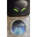 2oz SILVER 999.9 FINE - THE ALIEN (WE ARE HERE) 2000 FRANCS CFA (GLOW IN DARK) COIN - HIGH RELIEF