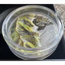 3oz SILVER 999.9 FINE - GREAT WALL OF CHINA - 20 DOLLARS COOK ISLANDS PROOF COIN - ULTRA HIGH RELIEF