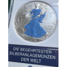 1oz SILVER FINE 999.9 - ARTIST EDITIONS - LIBERTY , PANDA & MAPLE - GLITTER & GLAMOUR - SLABBED THE WORLDS MOST DESIRABLE SILVER COINS