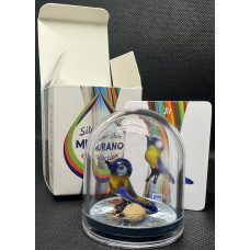 1oz CANADA MURANO 1OZ SILVER & TIT BIT FIGURINE SET + DOME, BOX & CERTIFICATE