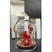 1oz CANADA MURANO 1OZ SILVER & ELEPHANT FIGURINE SET + DOME, BOX & CERTIFICATE