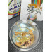 1oz CANADA MURANO 1OZ SILVER & MUSTANG FIGURINE SET + DOME, BOX & CERTIFICATE