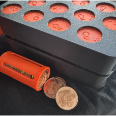 1oz COPPER ROUNDS 999.9 PURE - AFRICAN BIG 5 - bulk deal - 300 COINS MONSTA CRATE