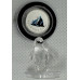 1/10oz PURE 999.9 SILVER CRYSTALS & GEMS COLORIZED SERIES IN DOME "SWAROVSKI PENGUIN" CERTIFIED & BOXED