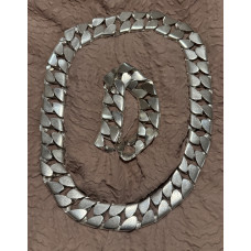 HANDMADE ARTWORKS - FINE SILVER BRACELET & CHAIN SET - TOTAL 1KG 97% PURE SILVER
