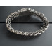 HANDMADE ARTWORKS - FINE SILVER BRACELETS *CRYSTAL & BROAD LINK* TURKISH MASTERPIECES