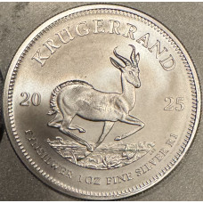 2025 Krugerrand 1oz FINE Silver Bullion 999 pure - brand new UNC
