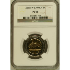 2011 RSA OOM PAUL R5 - PL66 - NGC GRADED