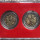 2011 & 2021 R5 COIN UNC SET - 90TH ANNIVERSARY & 100TH ANNIVERSARY OF THE SARB - 2 COINS IN CUSTOM CASE