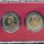 2008 & 2018 MANDELA R5 COIN UNC SET - 90TH BIRTHDAY & 95TH BIRTHDAY - 2 COINS IN CUSTOM CASE