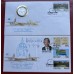 1994 INAUGURATION PROOF R5 FDC + SIGNED & DATED INAUGURATION FDC & CERTIFIED BY CECIL GREENFIELDS