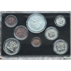 1973 RSA COIN SET INCLUDING - SILVER RAND - UNC SET IN SPECIAL CASE