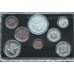 1973 RSA COIN SET INCLUDING - SILVER RAND - UNC SET IN SPECIAL CASE