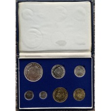 1964 RSA SHORT PROOF SET - SAMINT ISSUE IN ORIGINAL STATE & BOX