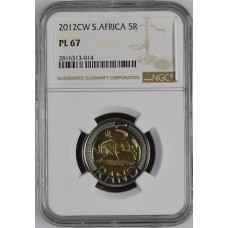 2012 RSA OOM PAUL R5 - PL67 - NGC GRADED