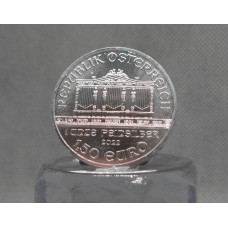 2022 PHILHARMONIKER OSTERREICH REPUBLIEK - 1oz SILVER 999 FINE - 1.50 EURO