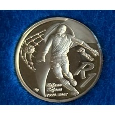 2002 SILVER RAND - SOCCER - PROOF