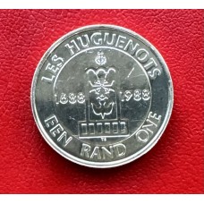 1988 SILVER RAND - HUGUENOTS - UNC