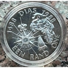 1988 SILVER RAND - DIAS - UNC
