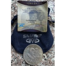 2012 SILVER RAND PROTEA - WALTER & ALBERTINA SISULU - UNC