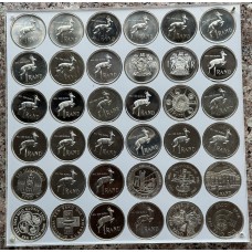 1965 to 1992 SILVER RAND PROOF SET - IN SPECIAL CASE