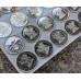 1965 to 1995 SILVER RAND PROOF SET OF 36 COINS - IN SPECIAL CASE