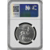 1965 SILVER RAND ENGLISH - MS66 - BRILLIANT UNC - NGC GRADED RARETY - LOW MINTAGE 2341