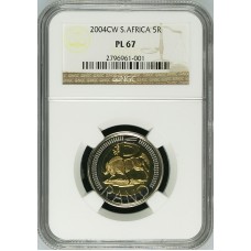 2004 RSA OOM PAUL R5 - PL67 - NGC GRADED