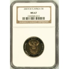 2007 RSA OOM PAUL R5 - MS67 - NGC GRADED