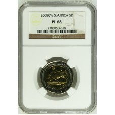 2008 RSA OOM PAUL R5 - PL68 - NGC GRADED