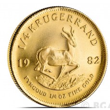 1967-2018 Krugerrand 1/4oz FINE gold - 8.483gr - random dates available