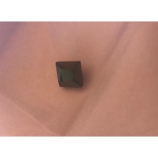 CERTIFIED INVESTMENT 12.935 cts BLACK MOISSANITE DIAMOND - EMERALD CUT - OPAQUE BLACK - E.G.L CERTIFY OPTIONAL