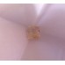 CERTIFIED 2.269 cts CITRINE - square cut - strong medium yellow orange - COA included (EGL)