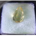 CERTIFIED 1.6060 cts - Medium Light Yellow - NATURAL CITRINE - pear cut - LI2 / G